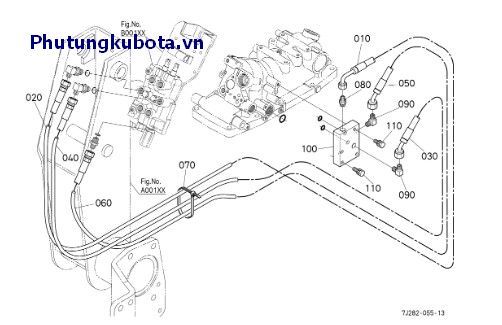 ỐNG MỀM THỦY LỰC (CỤM THỦY LỰC) [L3608 S.No.=138365,L3408 S.No.=10001]